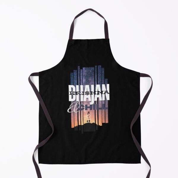 Item preview, Hare Krishna BHAJAN AND CHILL minimalistic art designed and sold by Patternrealm.