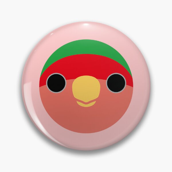 Item preview, The face of a normal peach-faced lovebird designed and sold by INKOYADO.