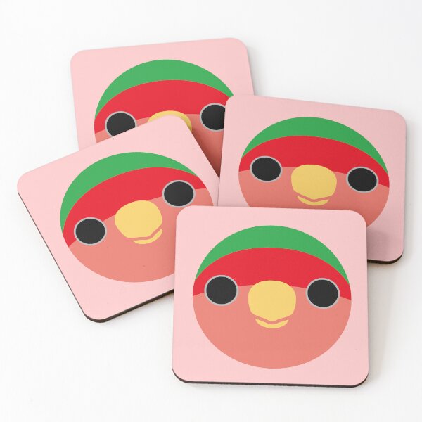Item preview, The face of a normal peach-faced lovebird designed and sold by INKOYADO.
