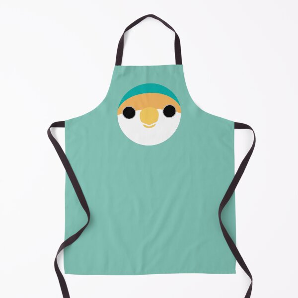 Item preview, The face of a blue peach-faced lovebird designed and sold by INKOYADO.