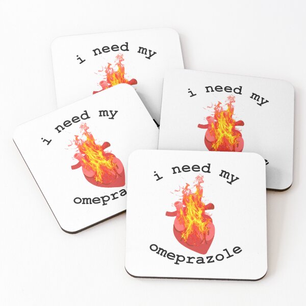 Item preview, I Need My Omeprazole - Black Lettering on White designed and sold by Kiwis-Colors.