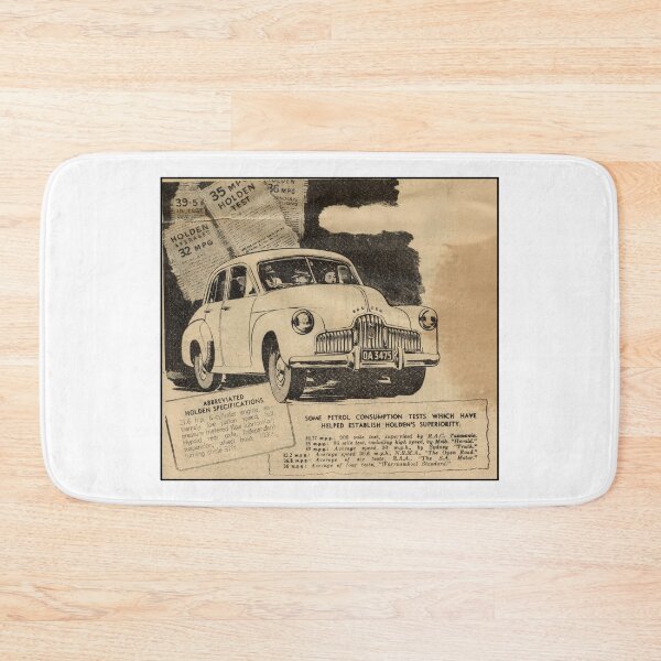 Item preview, 1948 Holden 48-215 FX Vintage Car Advert - Classic Australian Automotive Poster Retro Art designed and sold by taspaul.