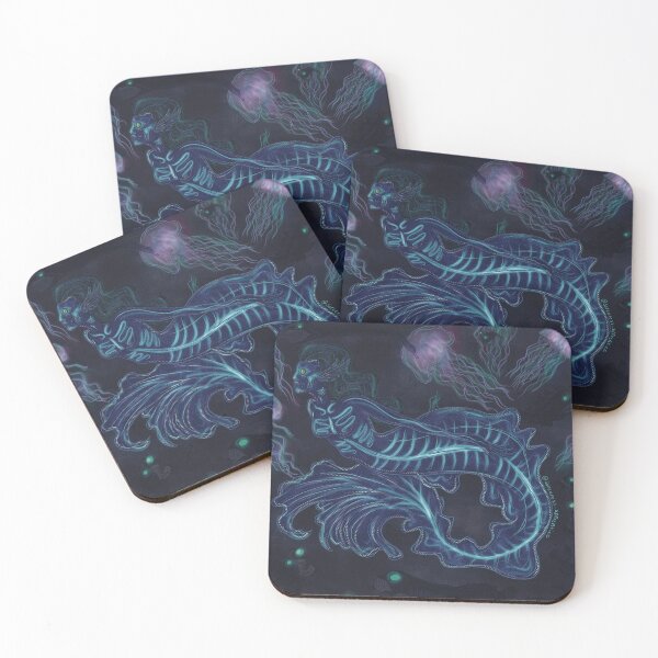 Item preview, Deep sea bioluminescent mermaid - Mermay  designed and sold by SorceressApprentice.