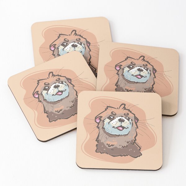 Item preview, Cute Geometric Otter Pop Art designed and sold by SketchesWSara.