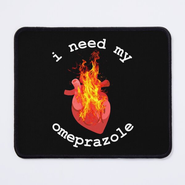 Item preview, I Need My Omeprazole - White Lettering on Black designed and sold by Kiwis-Colors.
