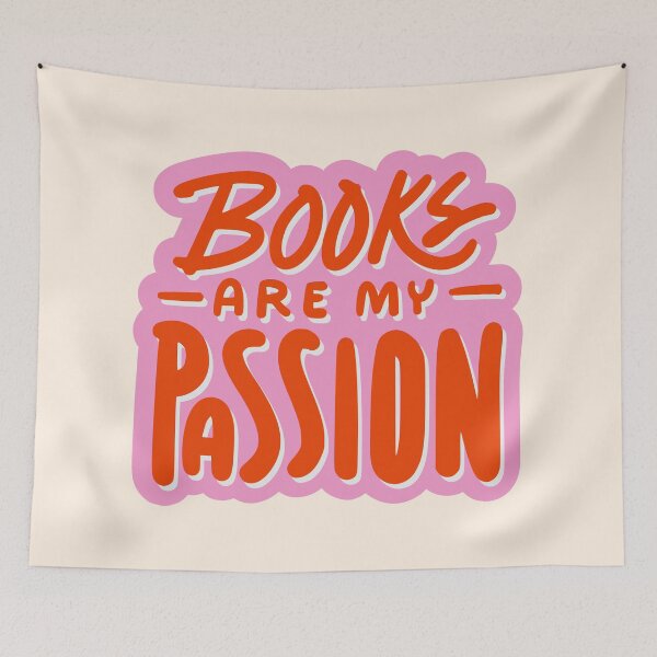 Item preview, Books are my passion designed and sold by Neadoodles.