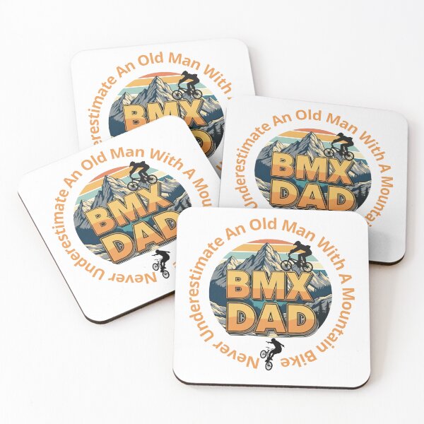 Item preview, Never Underestimate An Old Man With A Mountain Bike BMX designed and sold by DżodżoJoy.