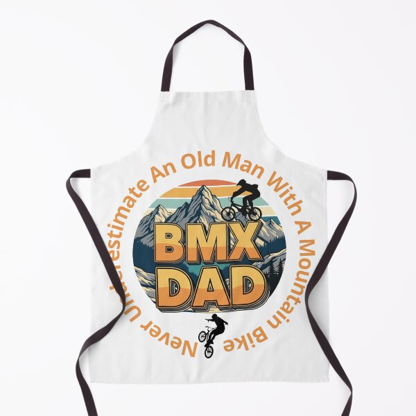 Item preview, Never Underestimate An Old Man With A Mountain Bike BMX designed and sold by DżodżoJoy.