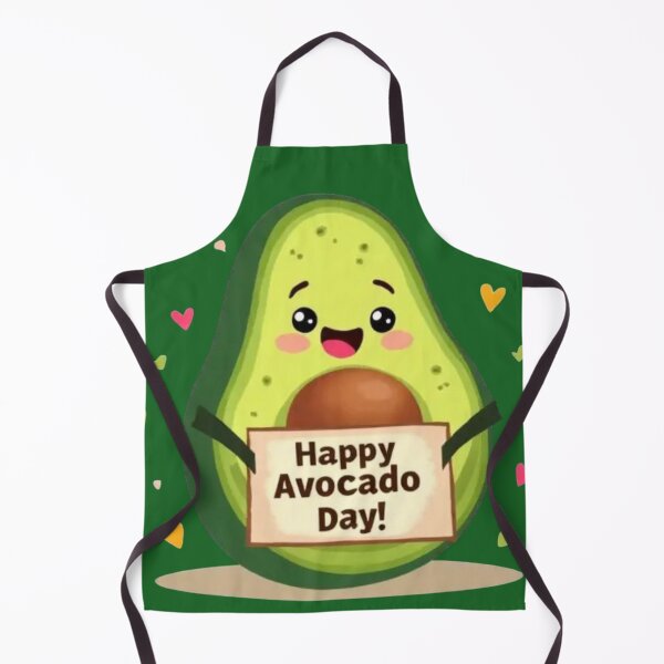 Item preview, Smiling Avocado for National Avocado Day designed and sold by Iuqiune.