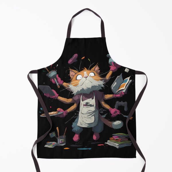 Item preview, Overwhelmed Cat – Too Much To Handle! designed and sold by Black-Lamb.