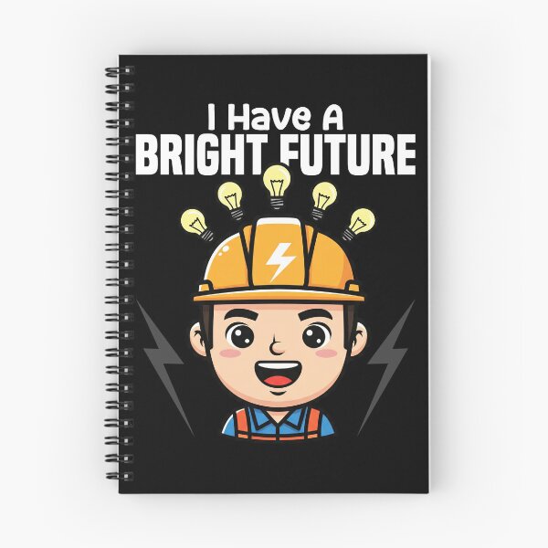 Item preview, I HAVE A BRIGHT FUTURE - ELECTRICIAN designed and sold by KEF Custom.