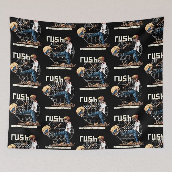 Item preview, Rares 1991 Rush's Rock Band Vintage Rock Concert Tour Min.t (M) 80S Band Push.ead designed and sold by sandromlom.