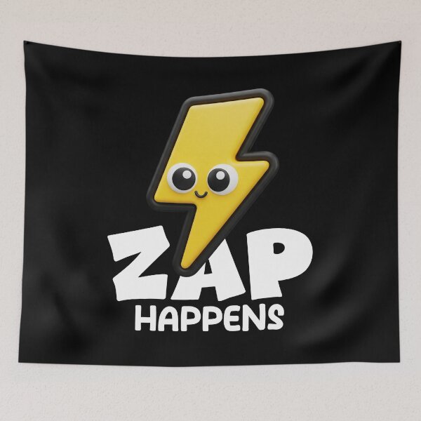 Item preview, ZAP HAPPENS - ELECTRICIAN designed and sold by KEF Custom.