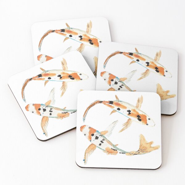 Item preview, Watercolor Koi Fish – Japanese-Inspired Art designed and sold by Monika Howarth.