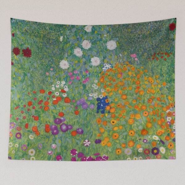Artikelvorschau, Blumengarten von Gustav Klimt entworfen und verkauft von Jimenezzayy.