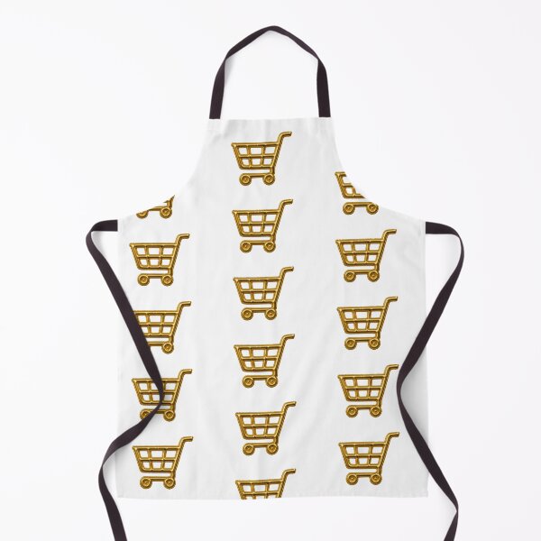 Item preview, Gold shopping cart balloon isolated on transparent background, AI Generated designed and sold by dvoevnore.