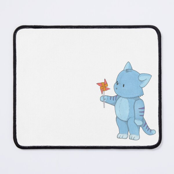 Item preview, Blue kitten with pinwheel designed and sold by Sn1ver.