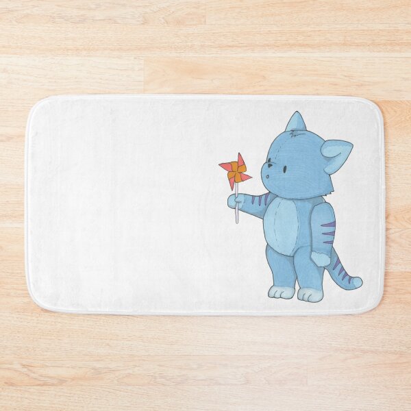 Item preview, Blue kitten with pinwheel designed and sold by Sn1ver.