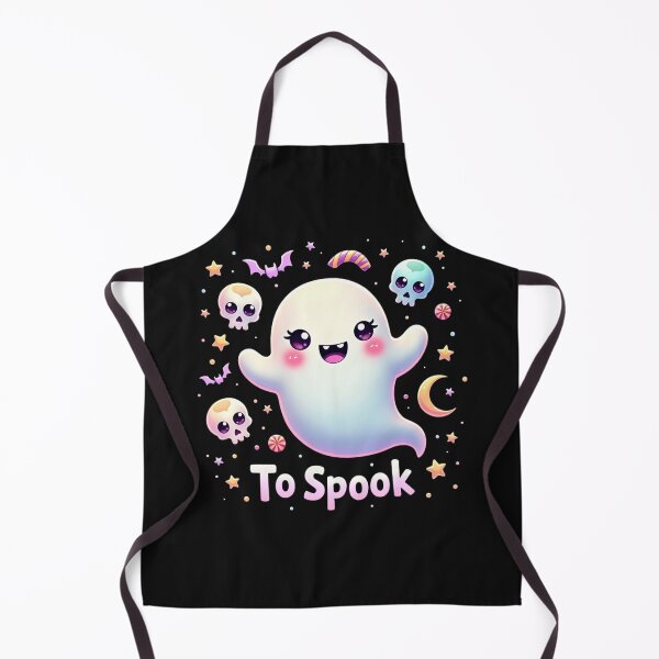 Item preview, Too Cute to Spook” – Kawaii Glow Halloween T-Shirt designed and sold by shadystitch.