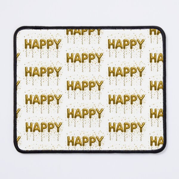 Item preview, Happy balloons in gold with confetti on transparent background, AI Generated designed and sold by dvoevnore.