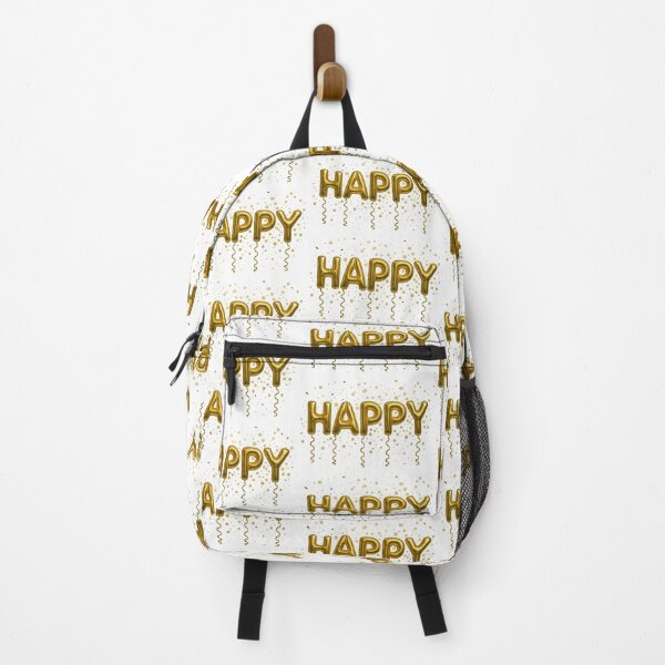 Item preview, Happy balloons in gold with confetti on transparent background, AI Generated designed and sold by dvoevnore.