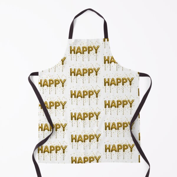 Item preview, Happy balloons in gold with confetti on transparent background, AI Generated designed and sold by dvoevnore.