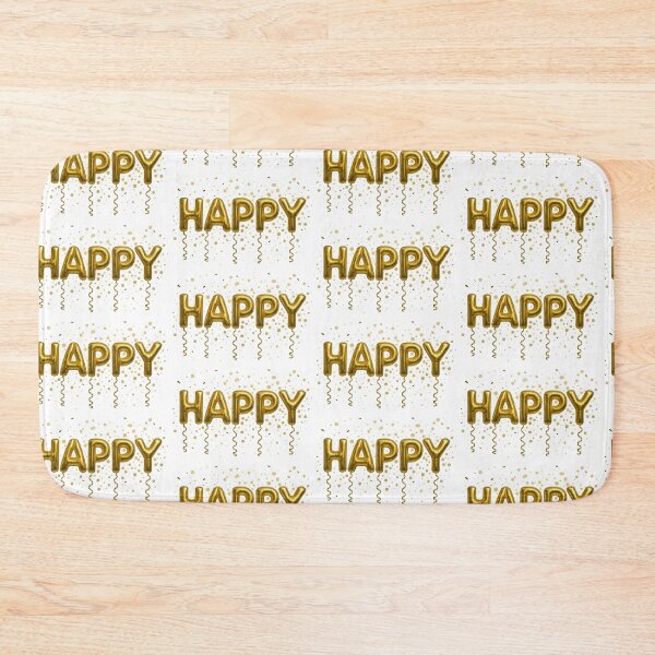 Item preview, Happy balloons in gold with confetti on transparent background, AI Generated designed and sold by dvoevnore.