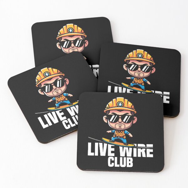 Item preview, LIVE WIRE CLUB - ELECTRICIAN designed and sold by KEF Custom.