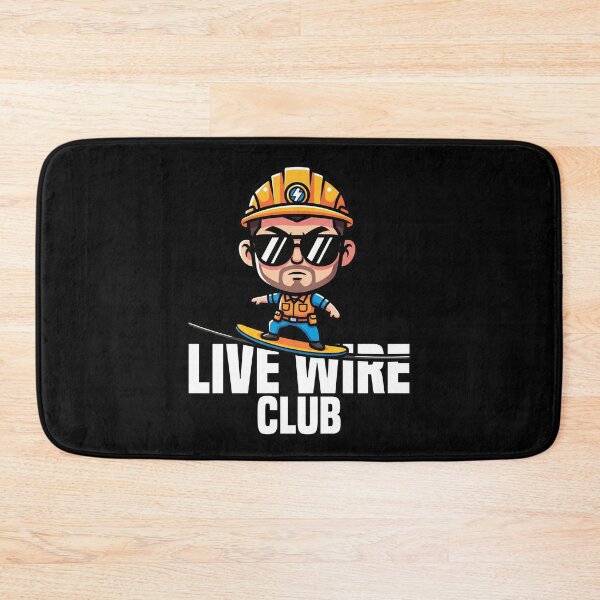 Item preview, LIVE WIRE CLUB - ELECTRICIAN designed and sold by KEF Custom.