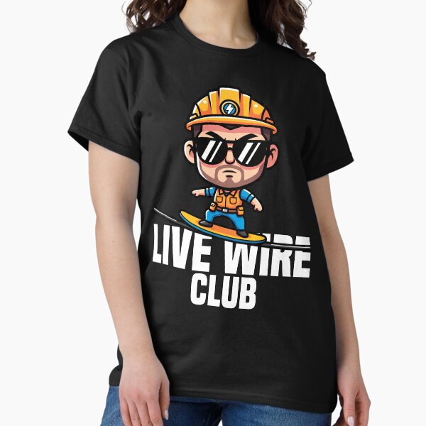 Item preview, LIVE WIRE CLUB - ELECTRICIAN designed and sold by KEF Custom.