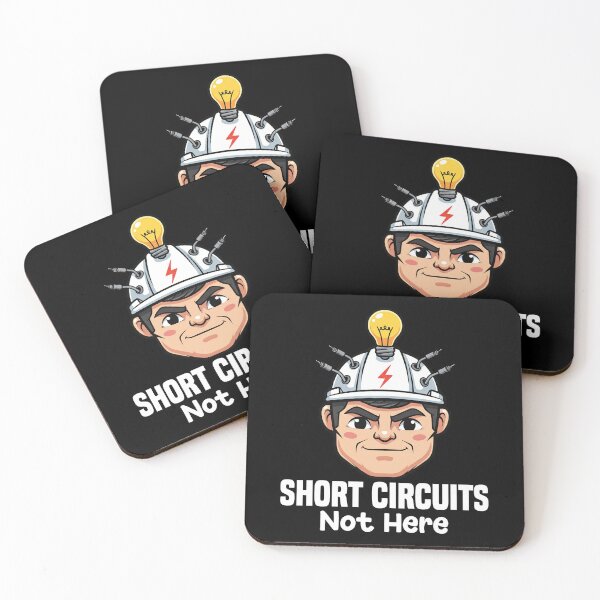 Item preview, SHORT CIRCUITS NOT HERE - ELECTRICIAN designed and sold by KEF Custom.