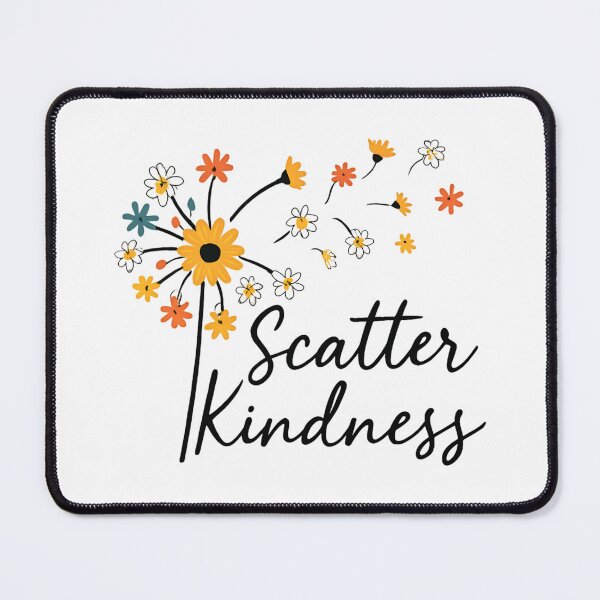 Item preview, Scatter Kindness Inspirational Dandelion Floral Women Gift designed and sold by Blok45.