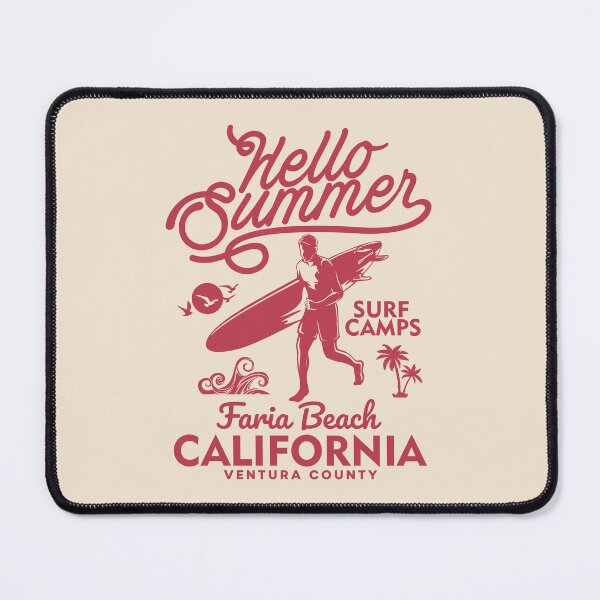 Item preview, Faria Beach Summer Surf Camp Surfing Ventura County California designed and sold by eclecTEEq.