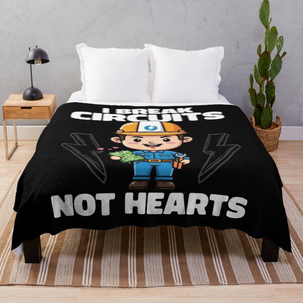 Item preview, I BREAK CIRCUITS, NOT HEARTS - ELECTRICIAN designed and sold by KEF Custom.