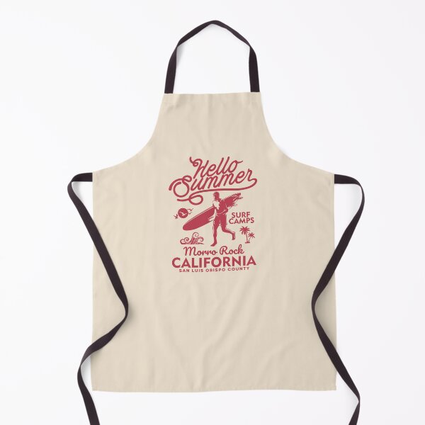 Item preview, Morro Rock Summer Surf Camp Surfing West Coast California designed and sold by eclecTEEq.