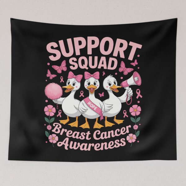 Item preview, Support Breast Cancer Awareness Cute Funny Goose designed and sold by blueyeeti.