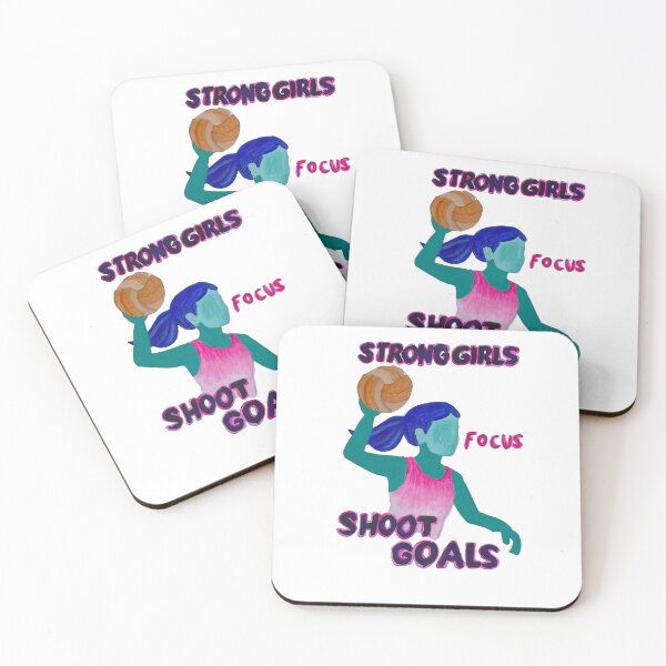 Item preview, Netball Strong Girls Shoot Goals designed and sold by Kerry T.