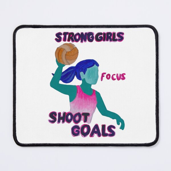 Item preview, Netball Strong Girls Shoot Goals designed and sold by Kerry T.