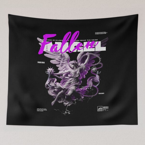 Item preview, Mystical angel representation in violet designed and sold by Design-Buffet.