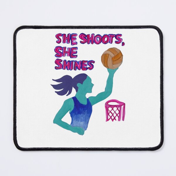 Item preview, Netball She Shoots She Shines designed and sold by Kerry T.
