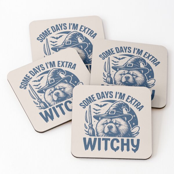 Item preview, Some Days I'm Extra Witchy – Chow Chow Halloween  designed and sold by Bossy Dogs Co..
