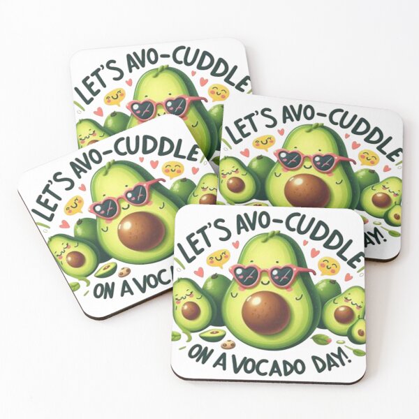 Item preview, Let’s Avo-Cuddle on Avocado Day designed and sold by Iuqiune.