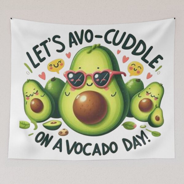 Item preview, Let’s Avo-Cuddle on Avocado Day designed and sold by Iuqiune.