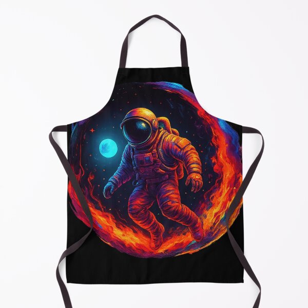 Item preview,  Cosmic Astronaut in Fiery Space Vortex designed and sold by haitrieuic96.