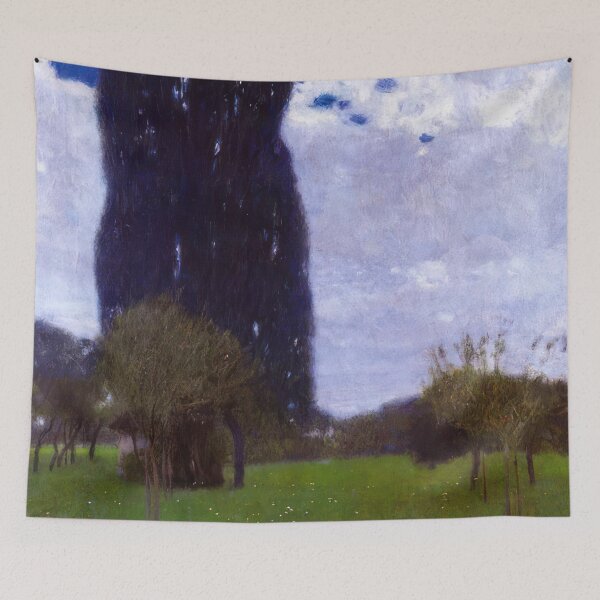 Item preview, the tall poplar trees ii by Gustav Klimt designed and sold by Jimenezzayy.