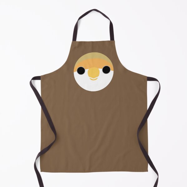 Item preview, The face of a cinnamon peach-faced lovebird designed and sold by INKOYADO.