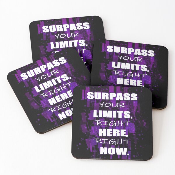 Item preview, Surpass Your Limits - Quote - Inspirational - Gym - Workout - Retro style designed and sold by Jorj-mania.