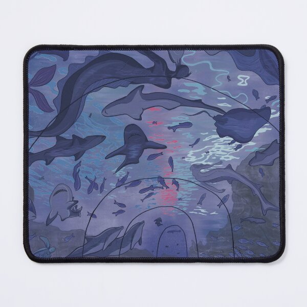 Item preview, Purple aquarium mermaids - Mermay designed and sold by SorceressApprentice.
