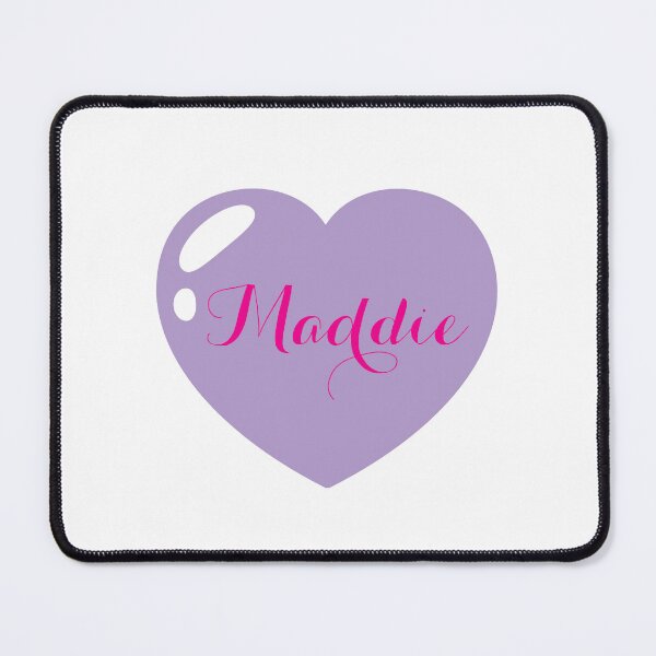 Item preview, Maddie Name with purple Heart designed and sold by Monika Howarth.