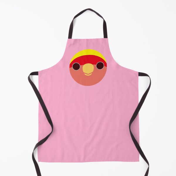 Item preview, The face of a lutino peach-faced lovebird designed and sold by INKOYADO.